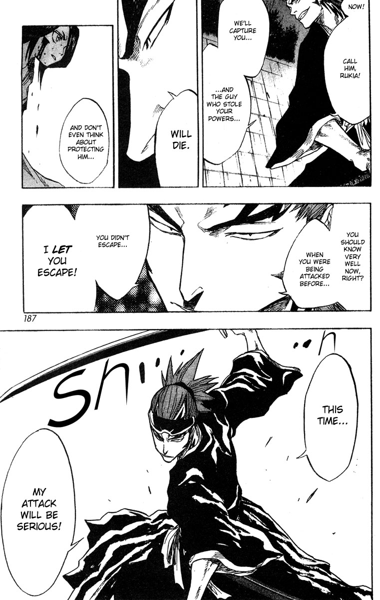 Bleach manga, chapter 52, page 18 of 21