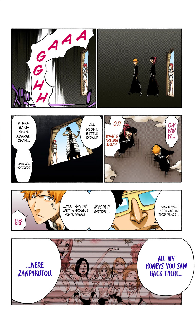 Bleach manga, chapter 522, page 15 of 19