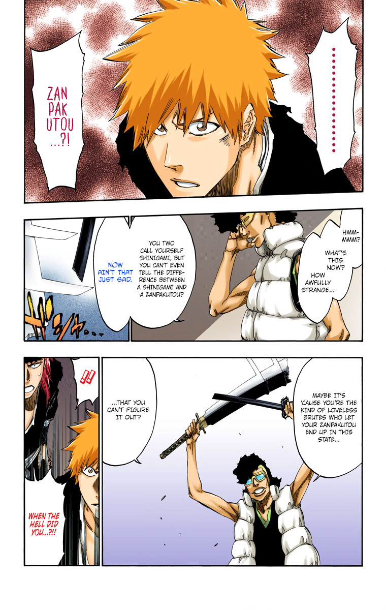 Bleach manga, chapter 522, page 16 of 19