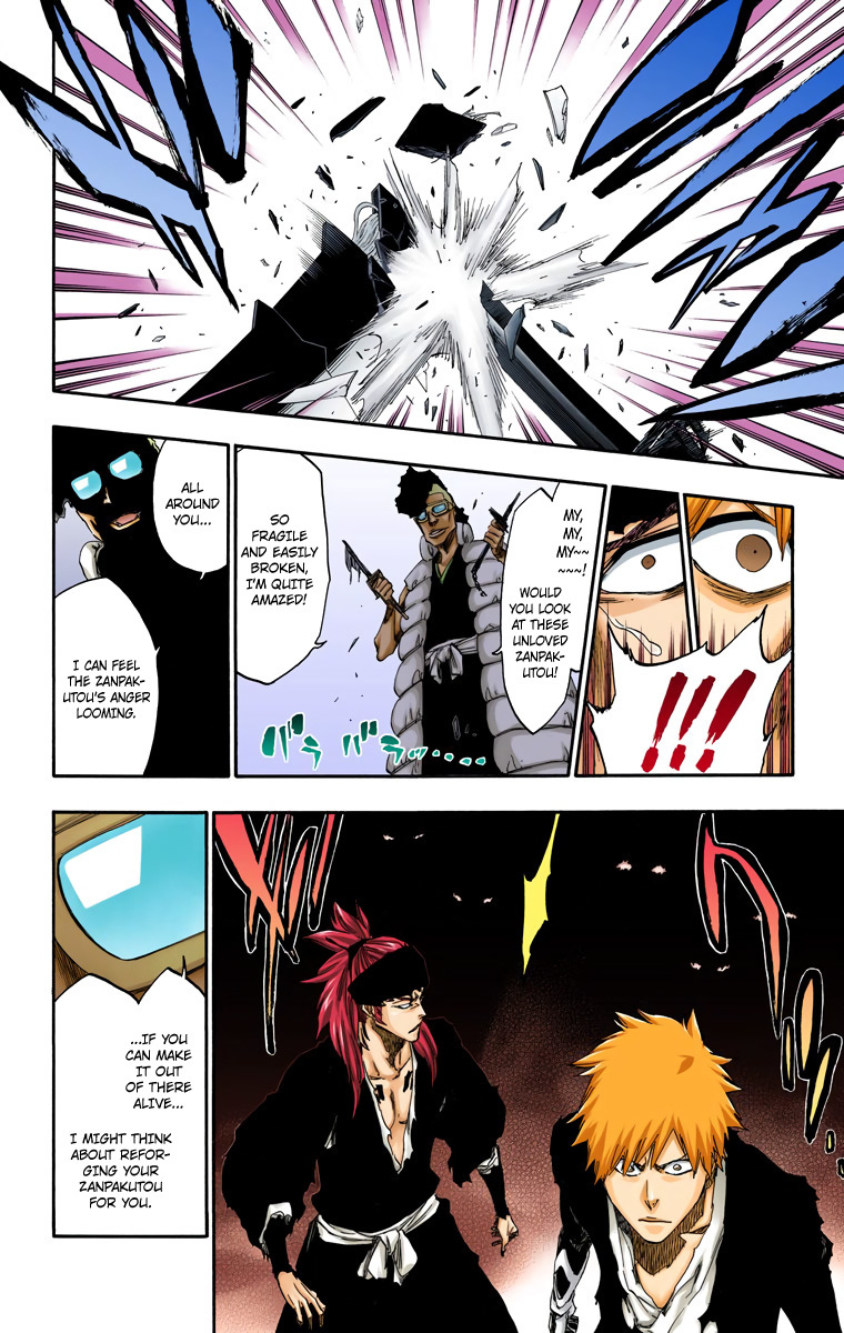Bleach manga, chapter 522, page 17 of 19