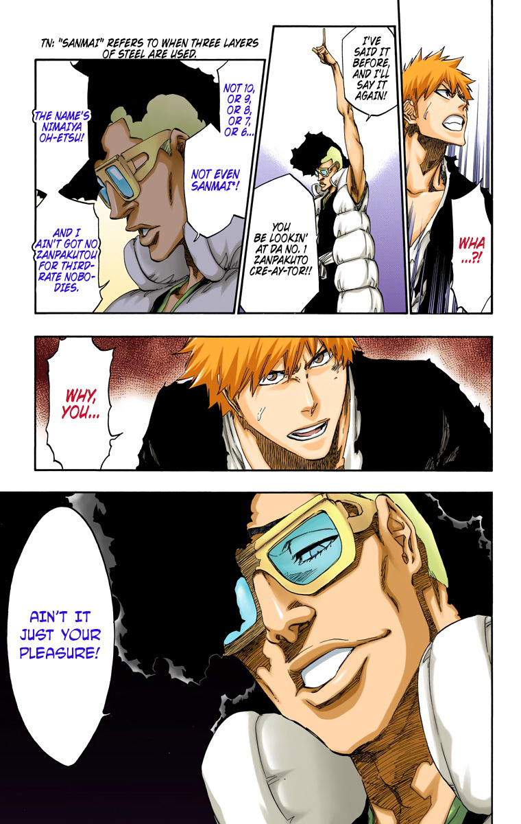 Bleach manga, chapter 522, page 18 of 19