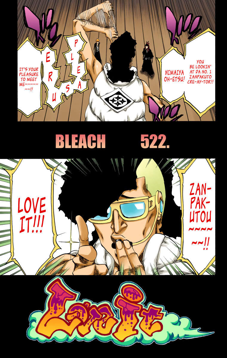 Bleach manga, chapter 522, page 6 of 19