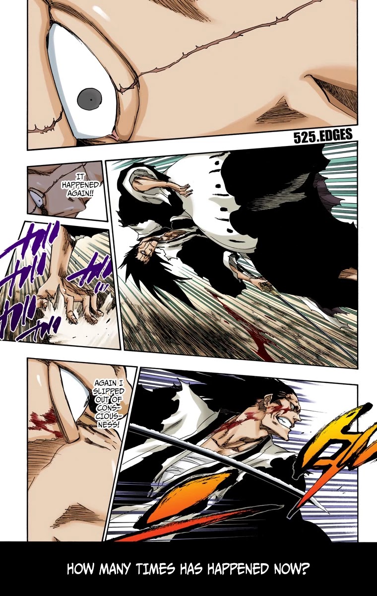 Bleach manga, chapter 525, page 3 of 20