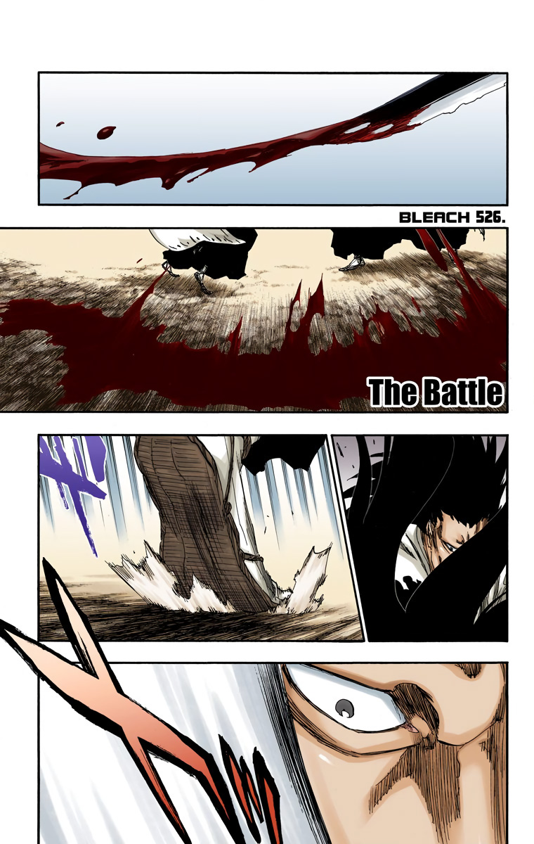 Bleach manga, chapter 526, page 3 of 20