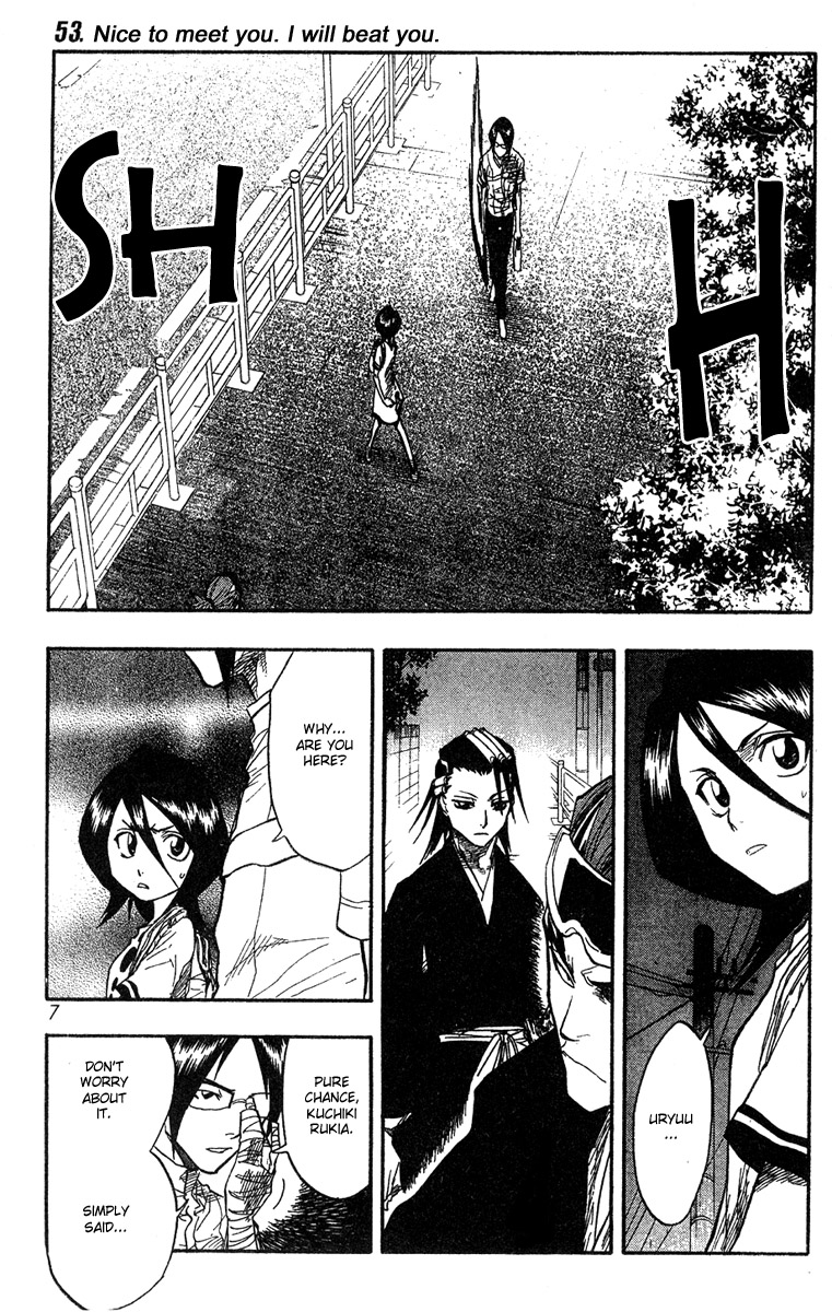 Bleach Chapter 53 page 4 - Chapter 53: Nice to meet you. (I will beat you.)