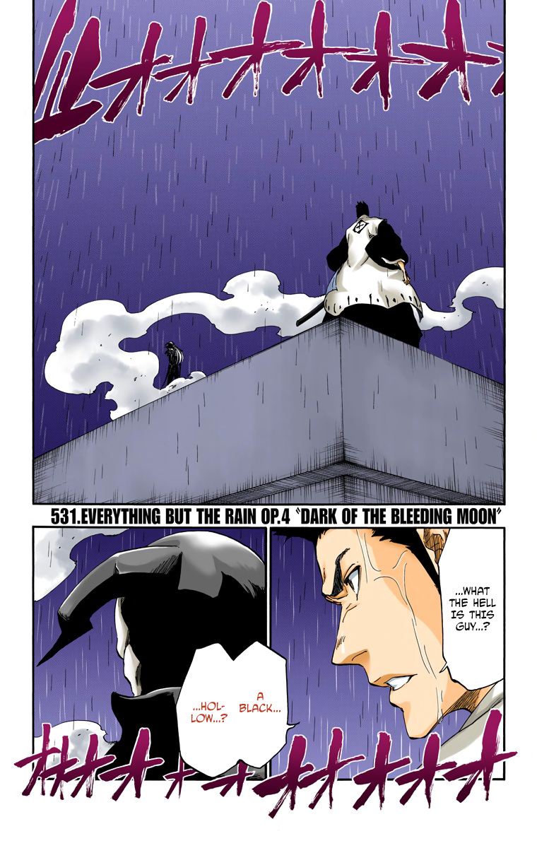Bleach manga, chapter 531, page 3 of 20