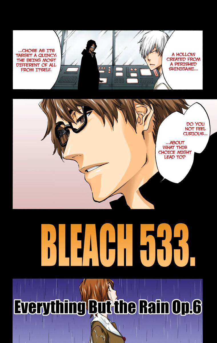 Bleach Chapter 533 page 11 - Chapter 533 : Everything But the Rain Op.6 "The Gravitation"