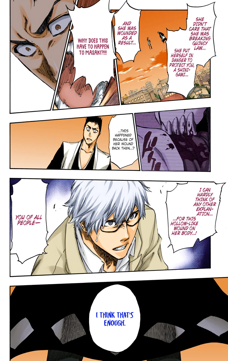 Bleach Chapter 534 page 19 - Chapter 534 : Everything But the Rain Op.7 "Hole of Reproach"