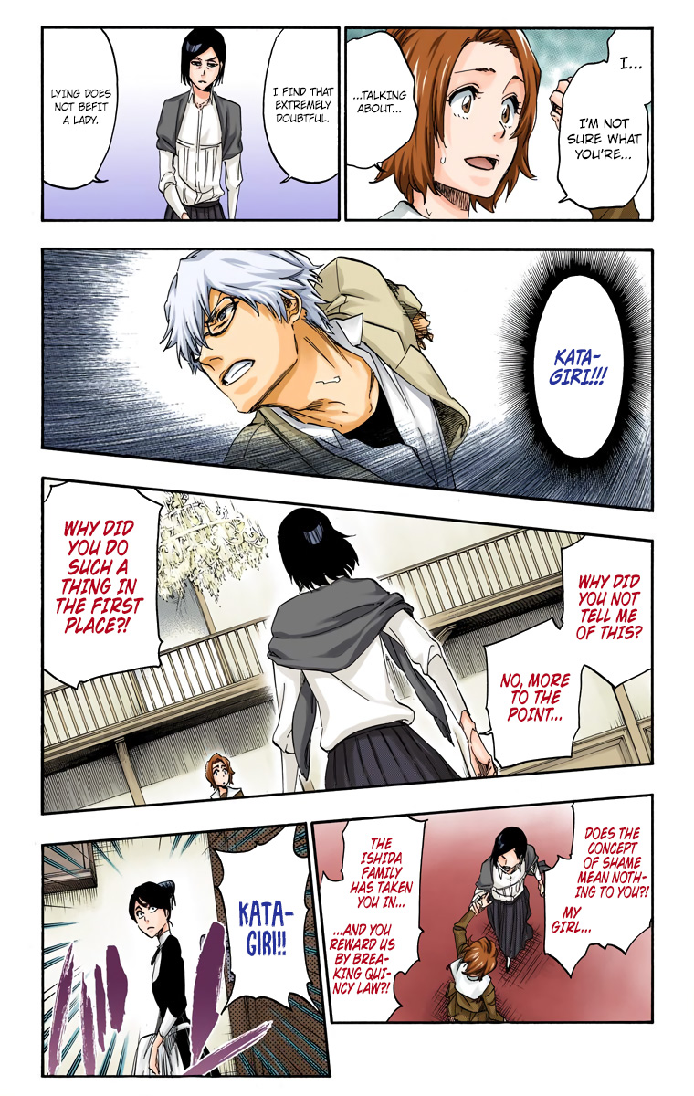 Bleach Chapter 534 page 8 - Chapter 534 : Everything But the Rain Op.7 "Hole of Reproach"
