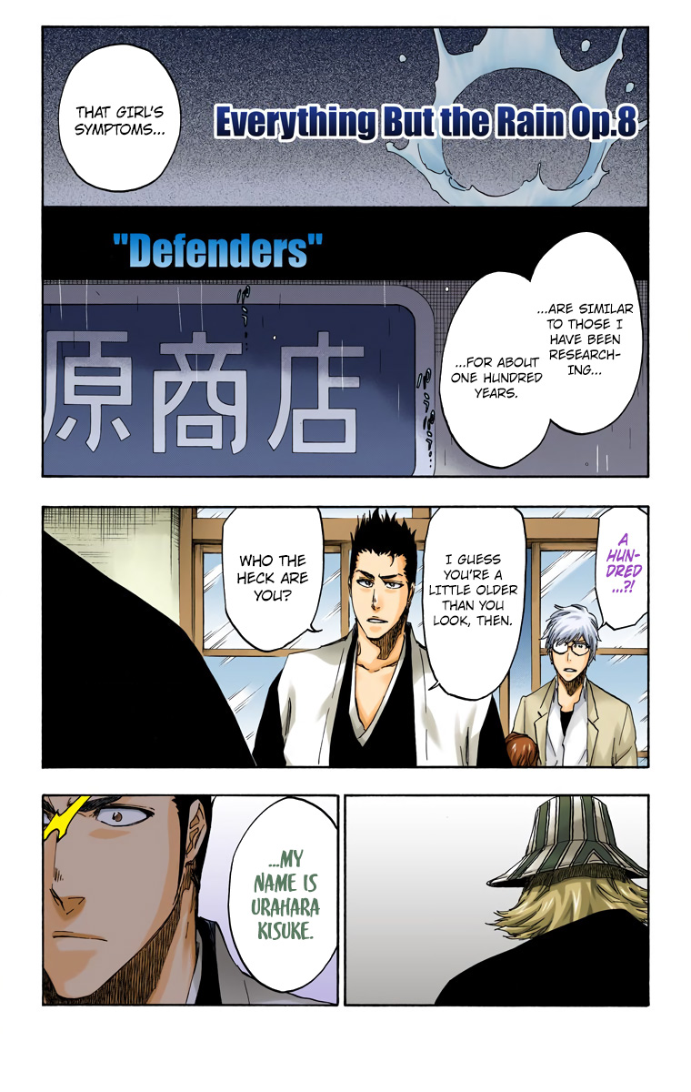 Bleach Chapter 535 page 4 - Chapter 535 : Everything But the Rain Op.8 "Defenders"