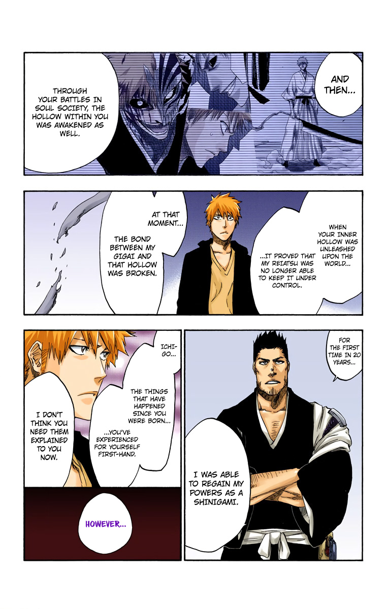 Bleach manga, chapter 536, page 16 of 19