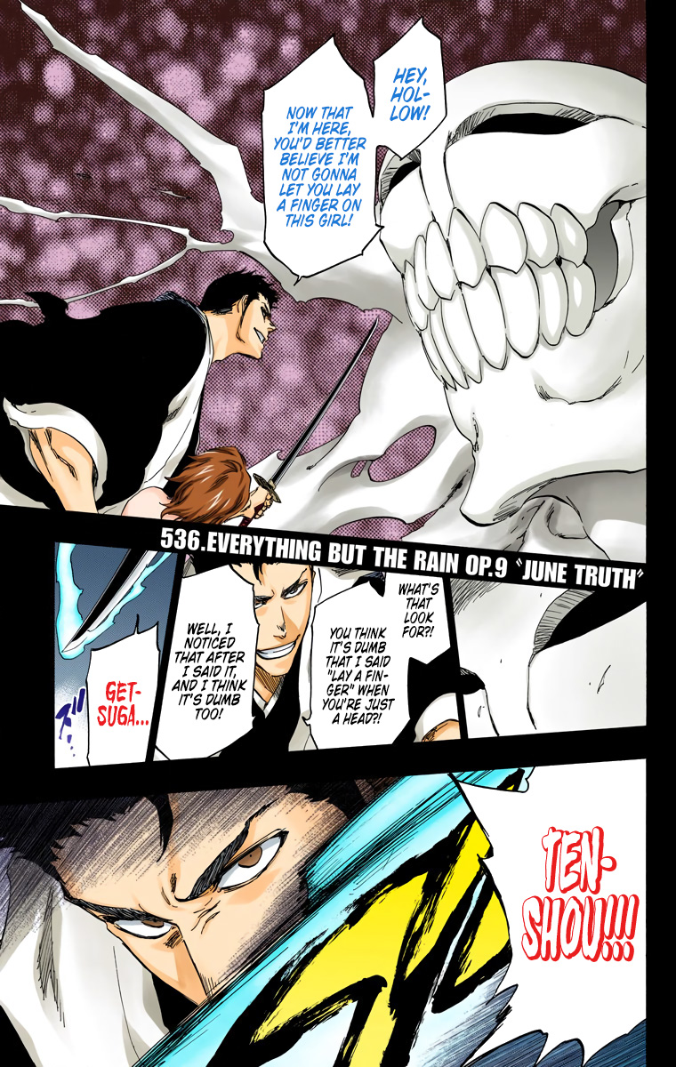 Bleach manga, chapter 536, page 2 of 19