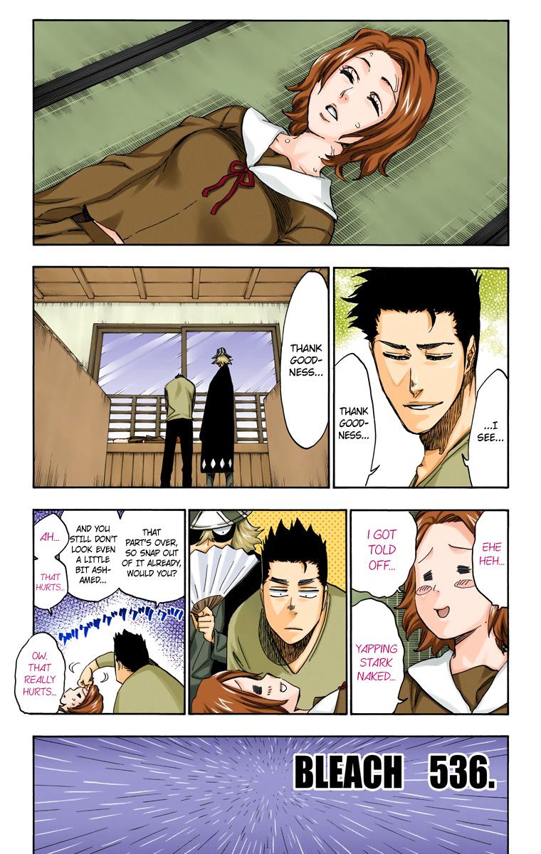 Bleach manga, chapter 536, page 6 of 19