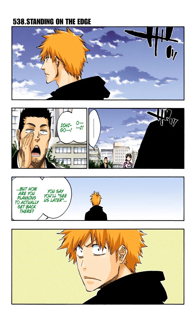 Bleach manga, chapter 538, page 2 of 18