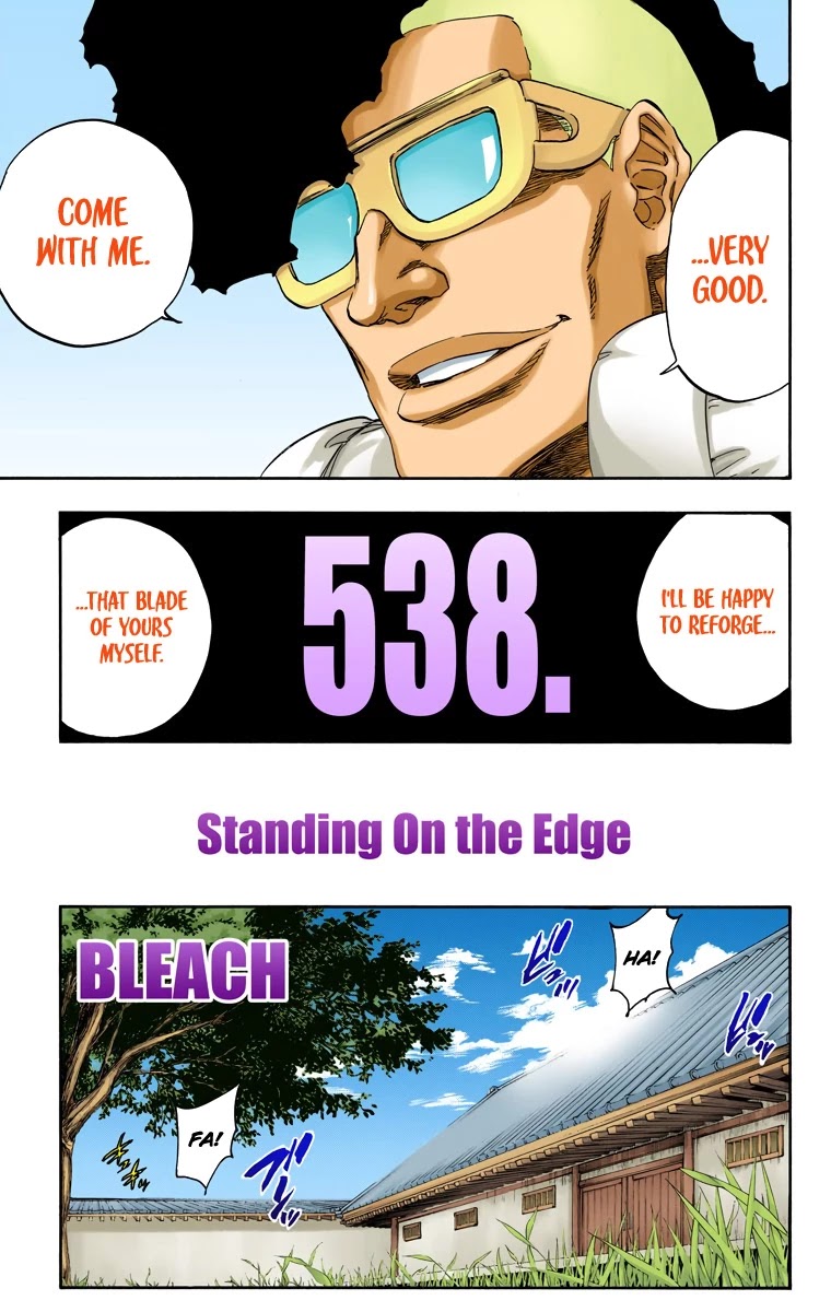 Bleach manga, chapter 538, page 8 of 18