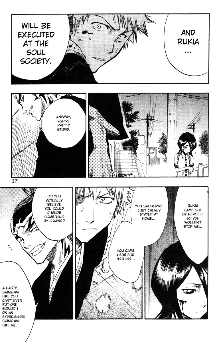 Bleach manga, chapter 54, page 12 of 21