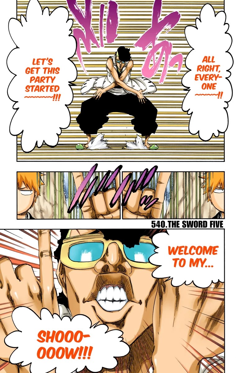 Bleach manga, chapter 540, page 2 of 24