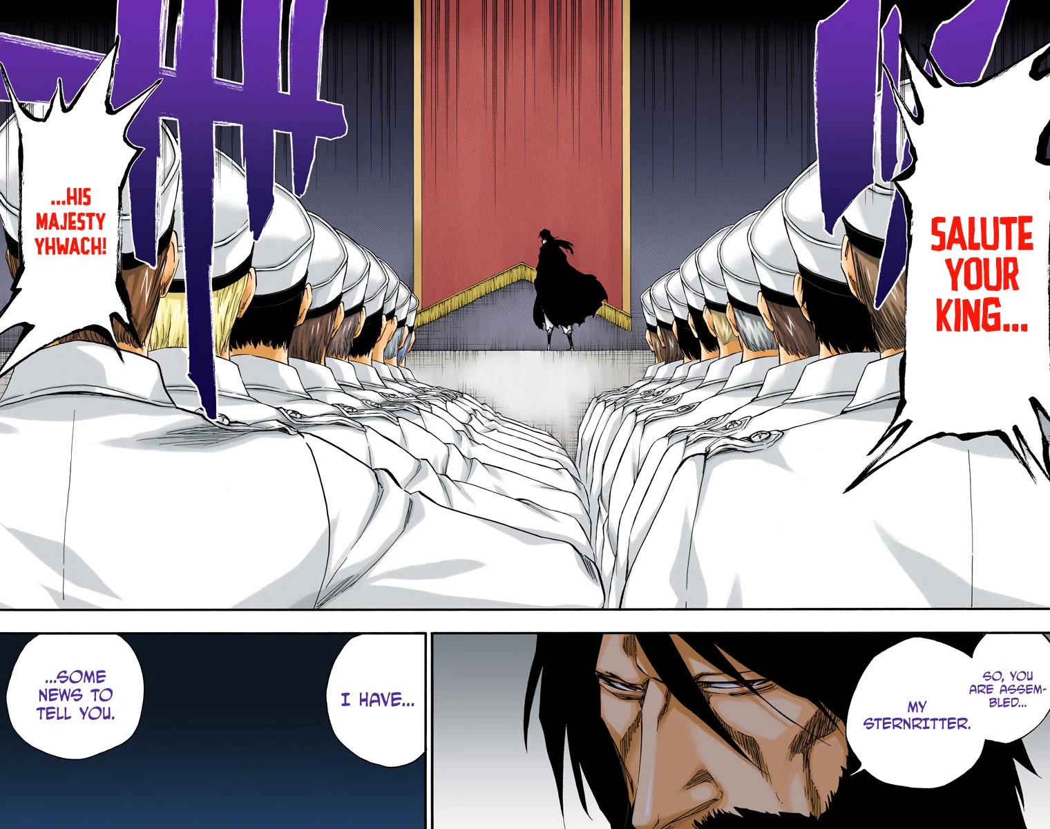 Bleach manga, chapter 542, page 16 of 17