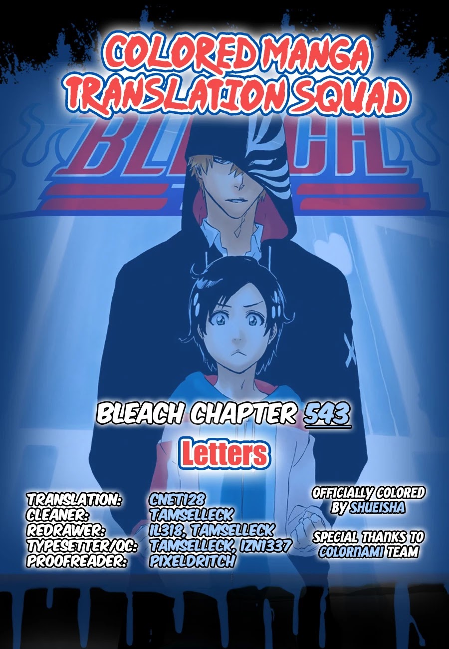 Bleach Chapter 543 page 2 - Chapter 543: Letters