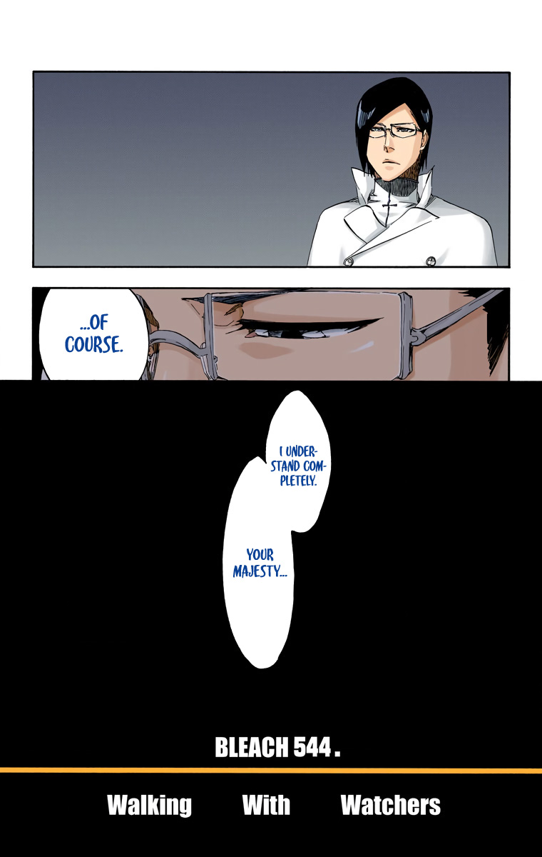 Bleach Chapter 544 page 6 - Chapter 544: Walking With Watchers