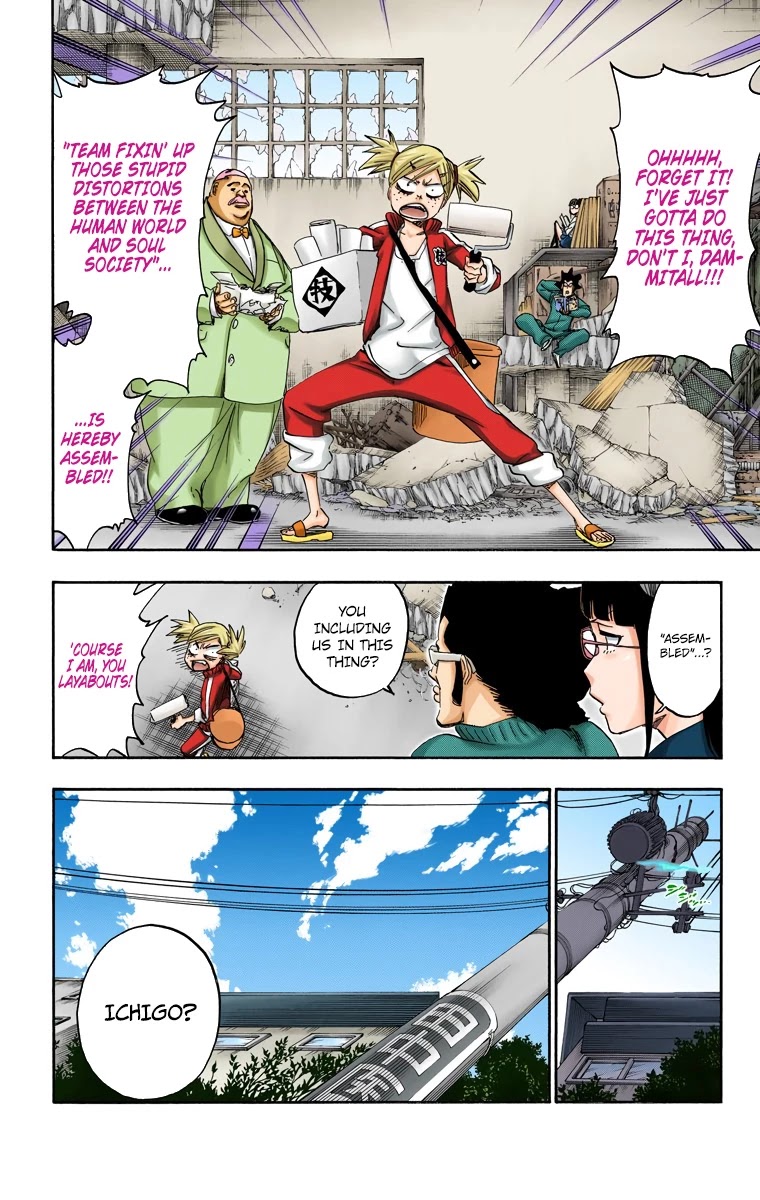 Bleach Chapter 545 page 15 - Chapter 545: Blue Stripes