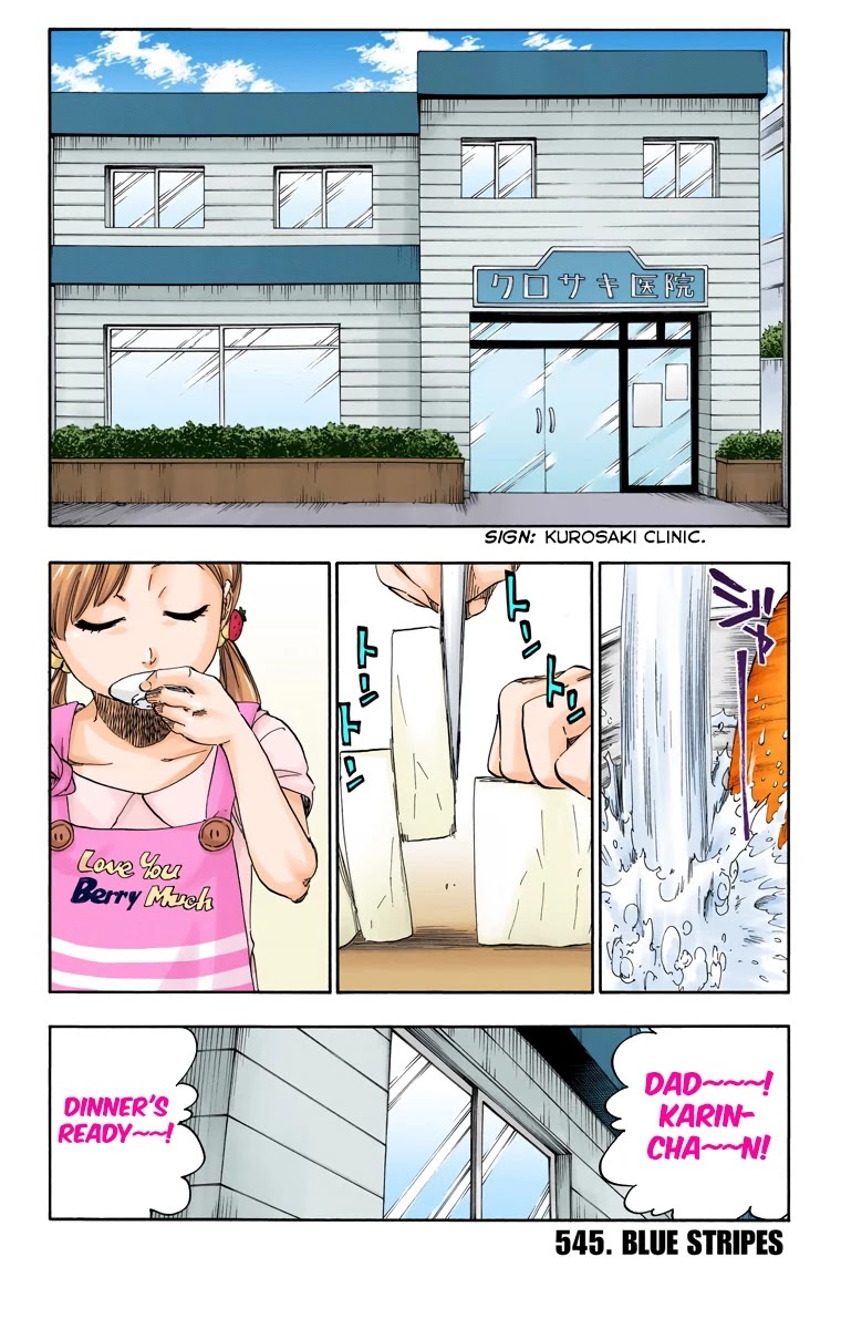 Bleach Chapter 545 page 2 - Chapter 545: Blue Stripes