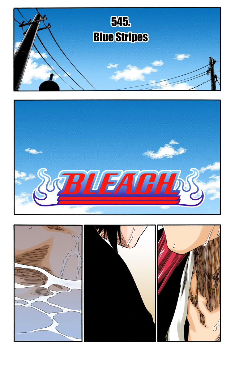 Bleach Chapter 545 page 4 - Chapter 545: Blue Stripes