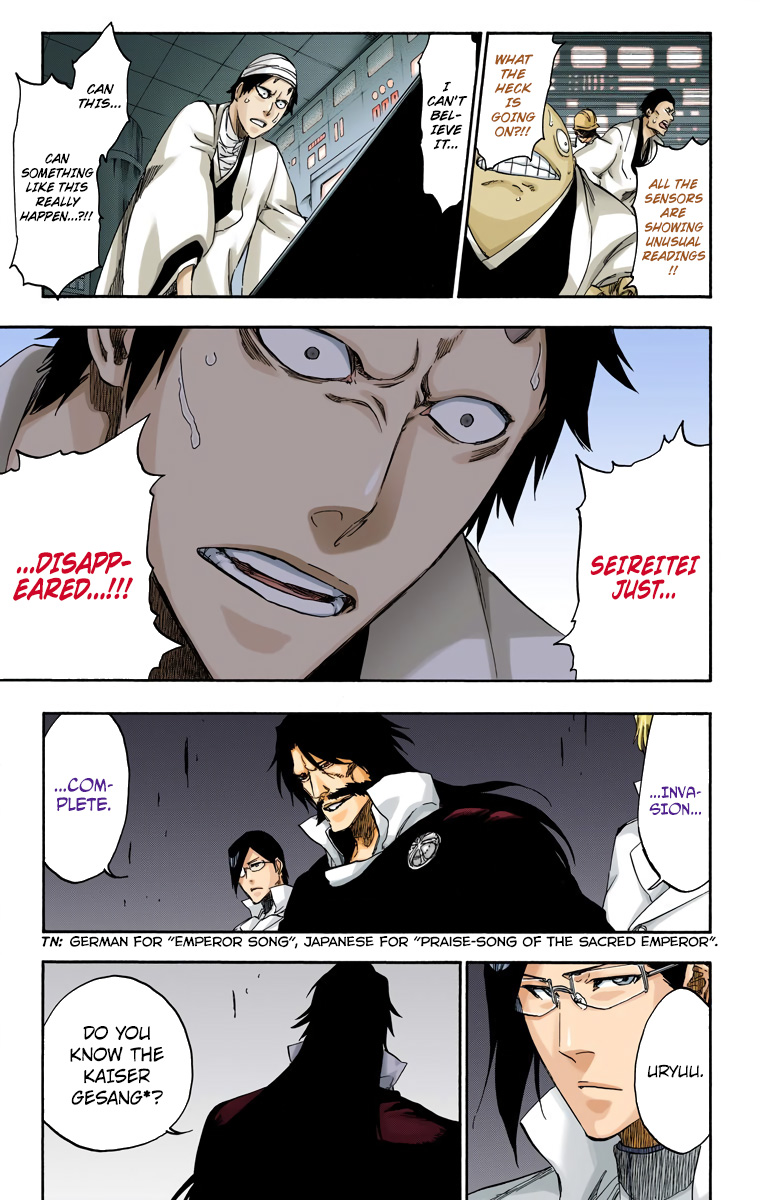 Bleach manga, chapter 546, page 14 of 17