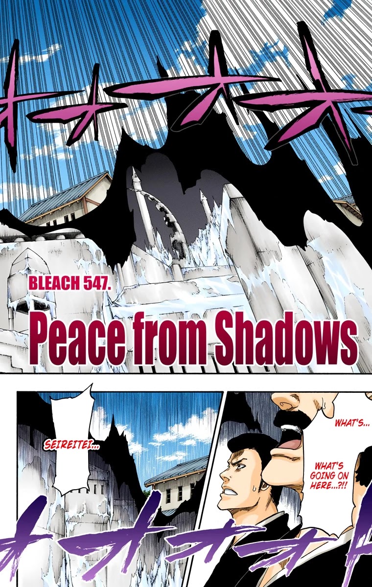 Bleach Chapter 547 page 6 - Chapter 547: Peace From Shadows