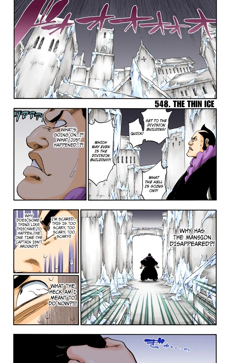 Bleach Chapter 548 page 2 - Chapter 548: The Thin Ice