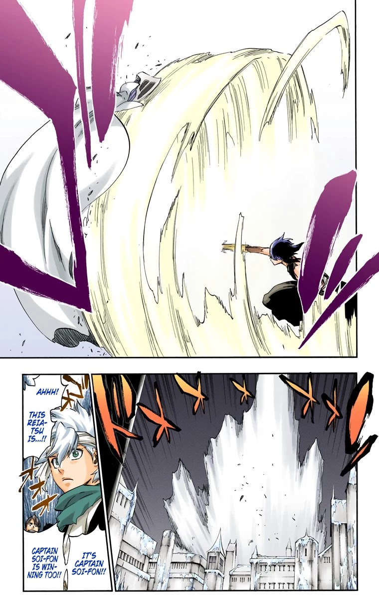 Bleach manga, chapter 549, page 16 of 19