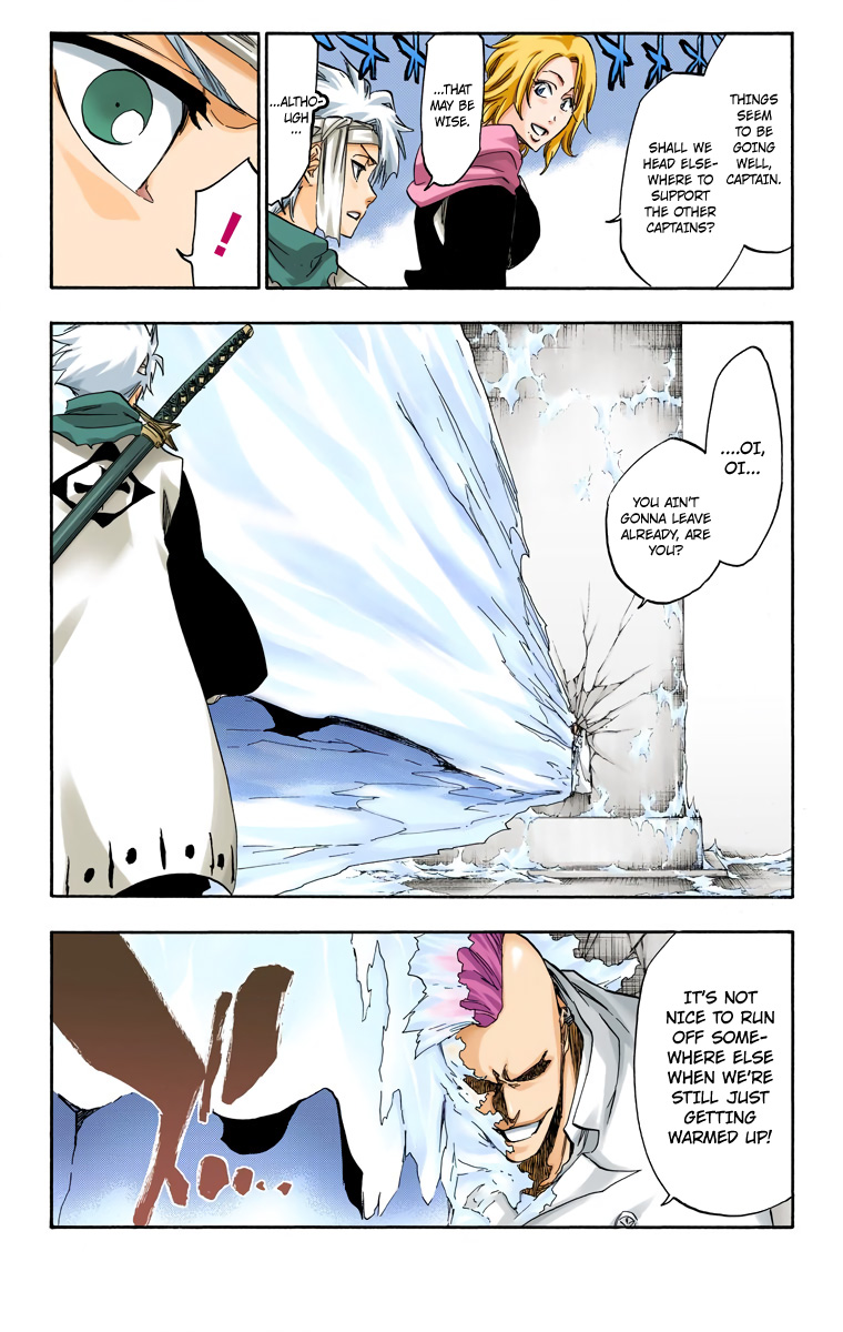 Bleach manga, chapter 549, page 17 of 19