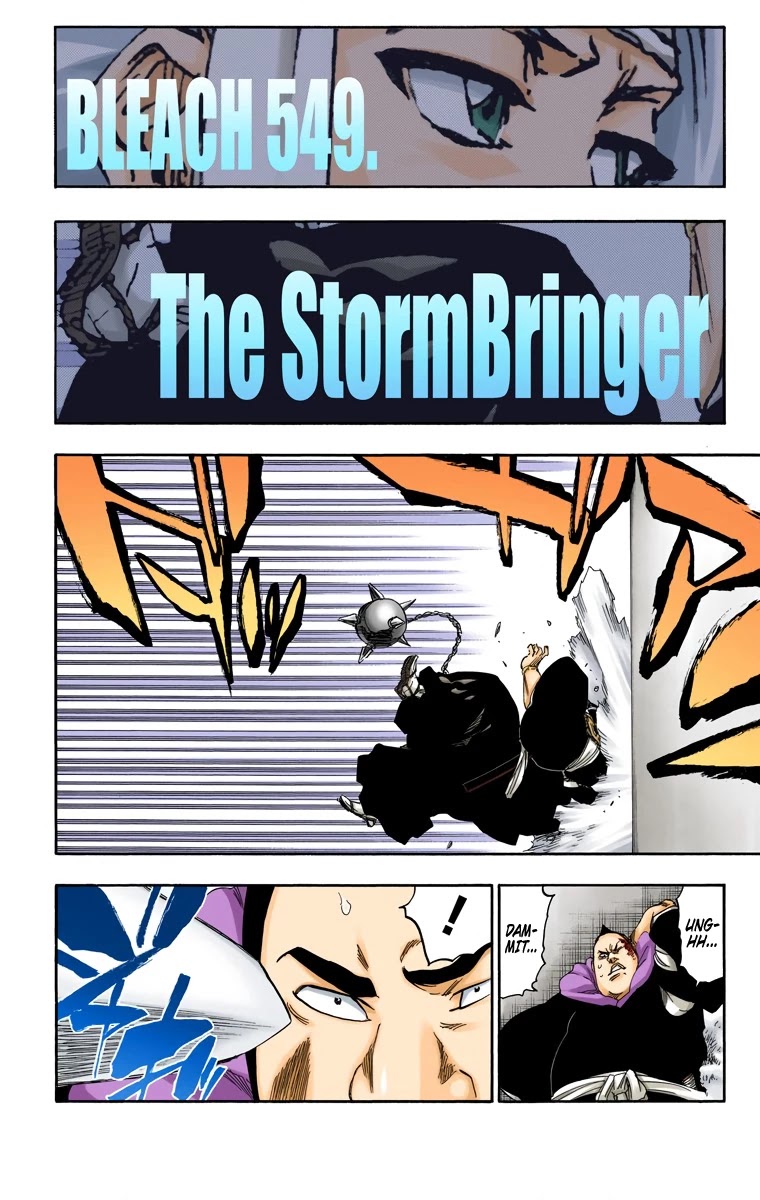 Bleach manga, chapter 549, page 3 of 19