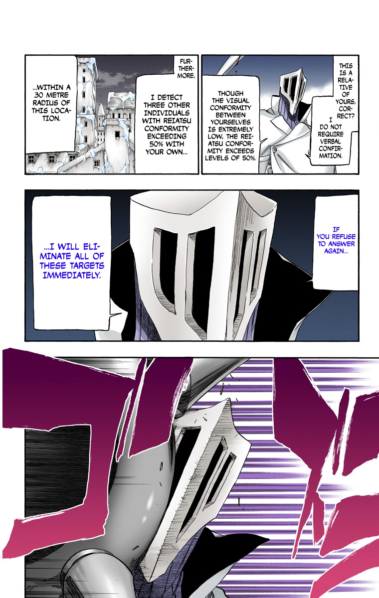 Bleach manga, chapter 549, page 7 of 19