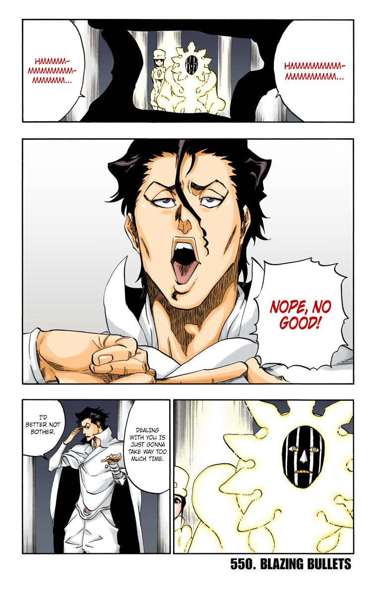 Bleach Chapter 550 page 2 - Chapter 550: Blazing Bullets