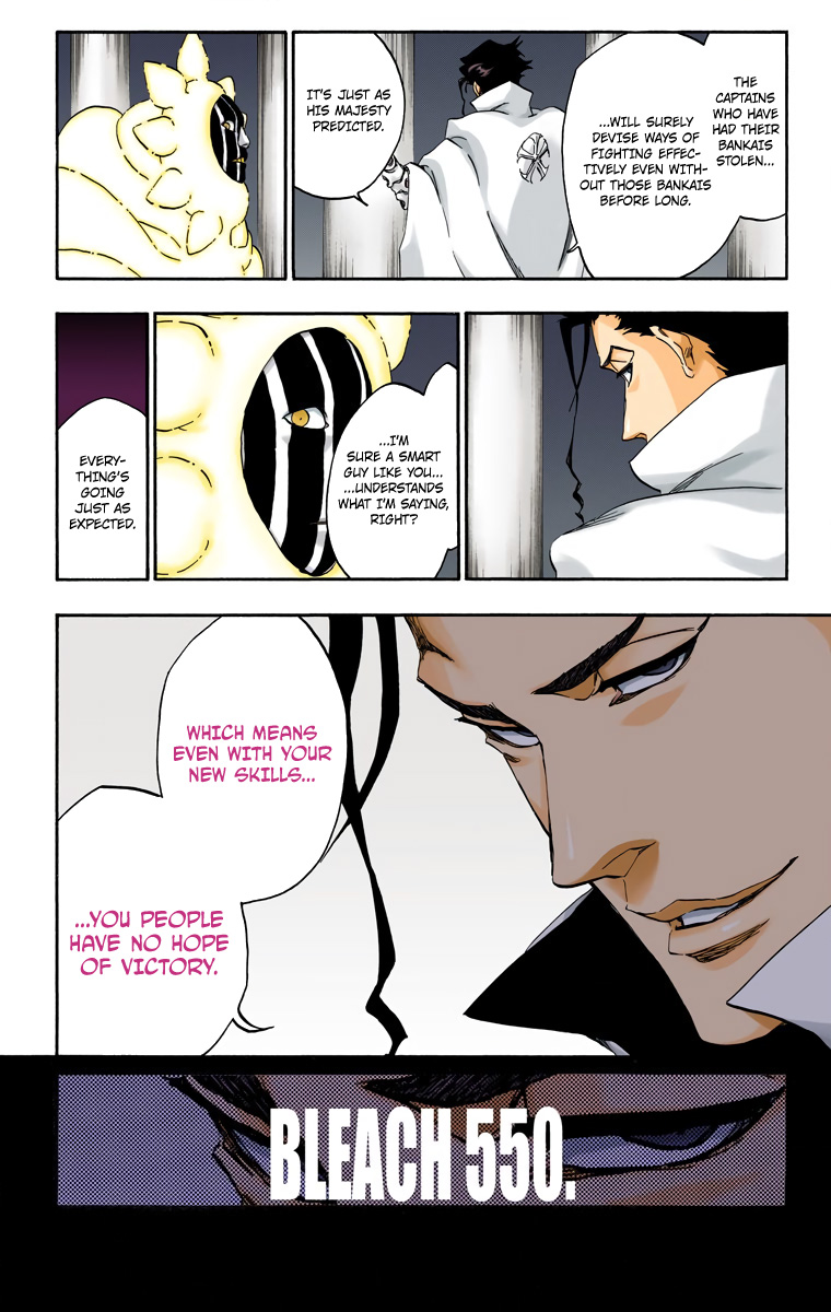 Bleach Chapter 550 page 5 - Chapter 550: Blazing Bullets