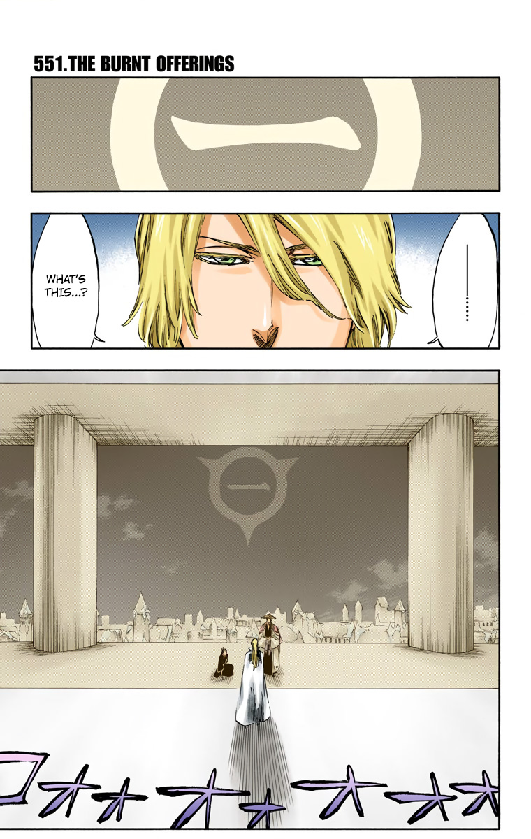 Bleach Chapter 551 page 3 - Chapter 551: The Burnt Offerings
