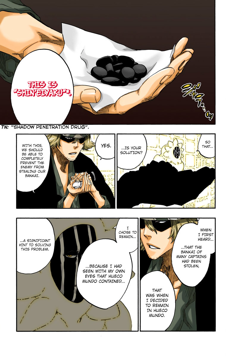 Bleach manga, chapter 552, page 12 of 19