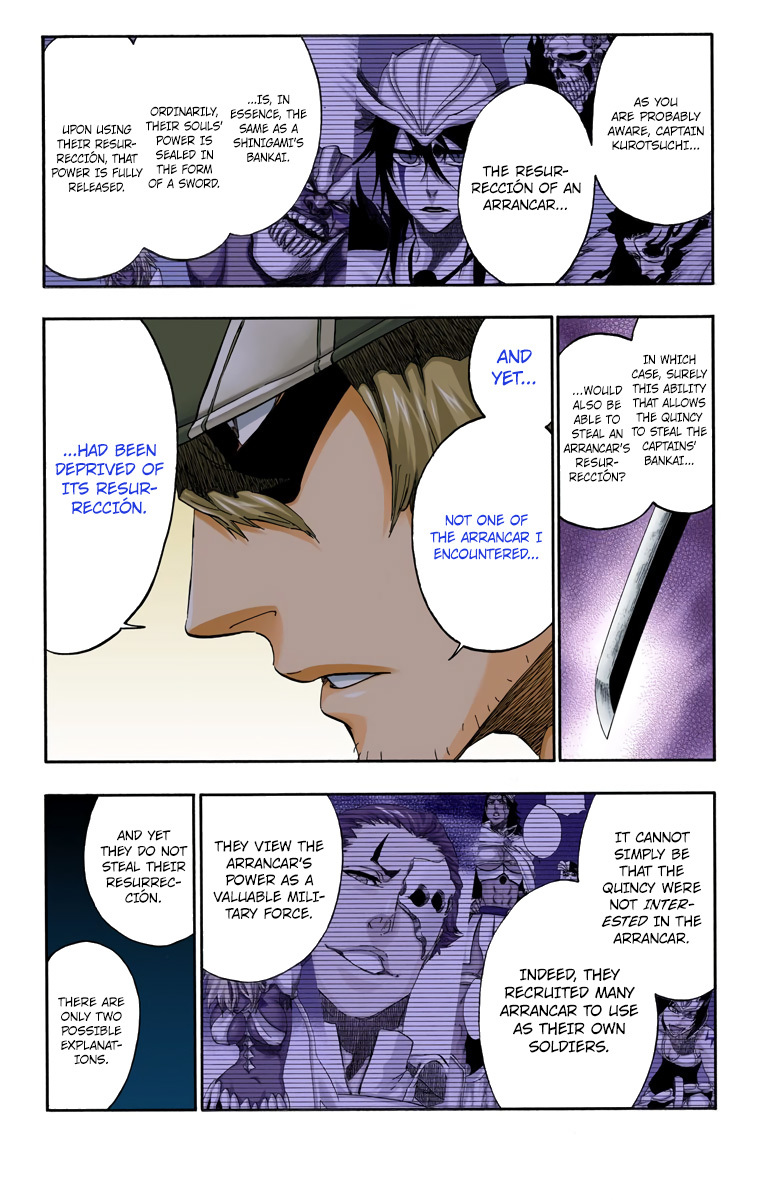Bleach manga, chapter 552, page 13 of 19
