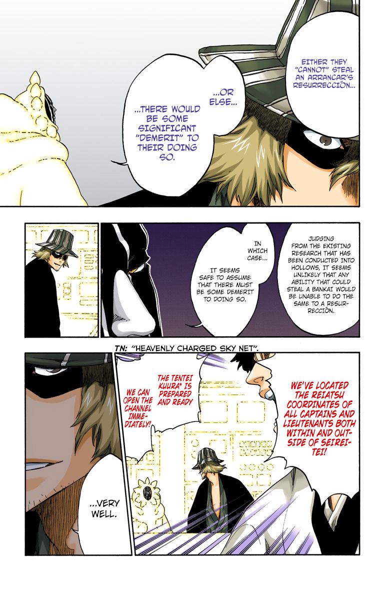 Bleach manga, chapter 552, page 14 of 19