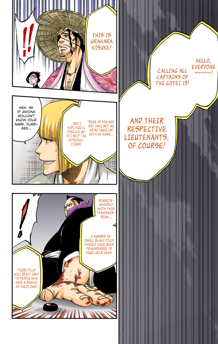 Bleach manga, chapter 552, page 15 of 19