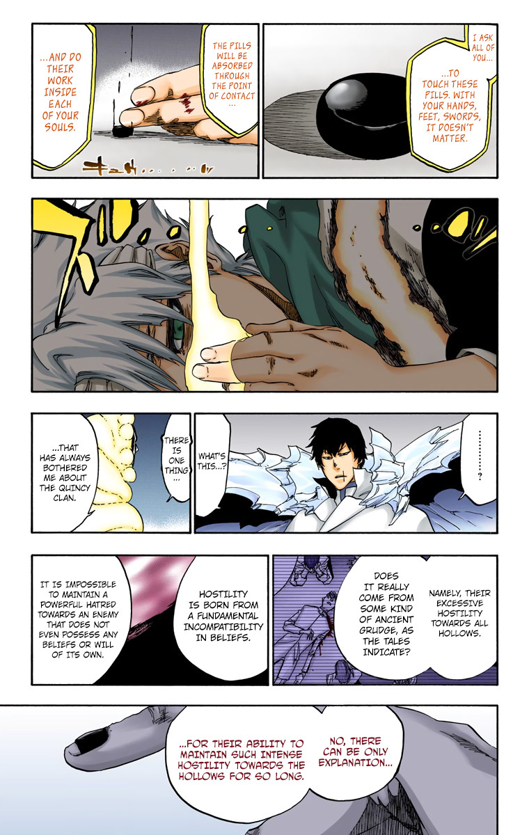 Bleach manga, chapter 552, page 16 of 19