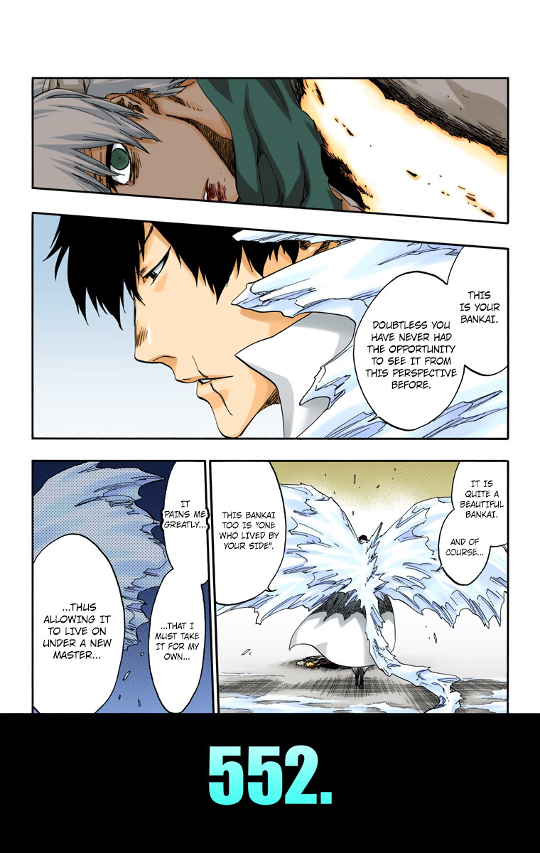 Bleach manga, chapter 552, page 6 of 19