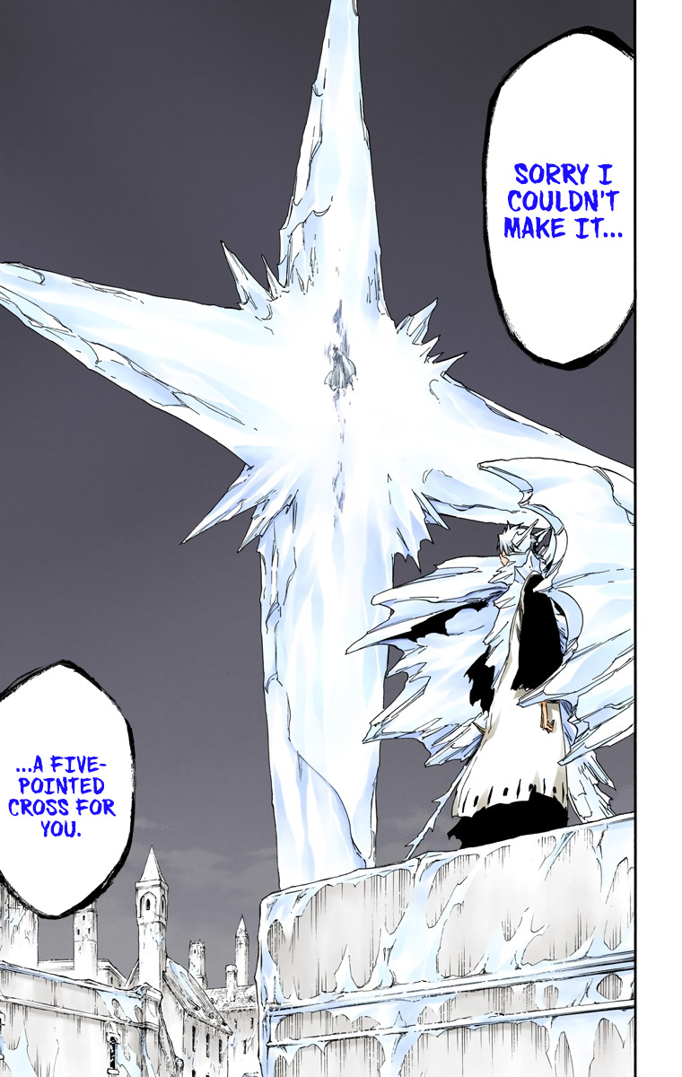 Bleach Chapter 553 page 18 - Chapter 553: Frozen Cross