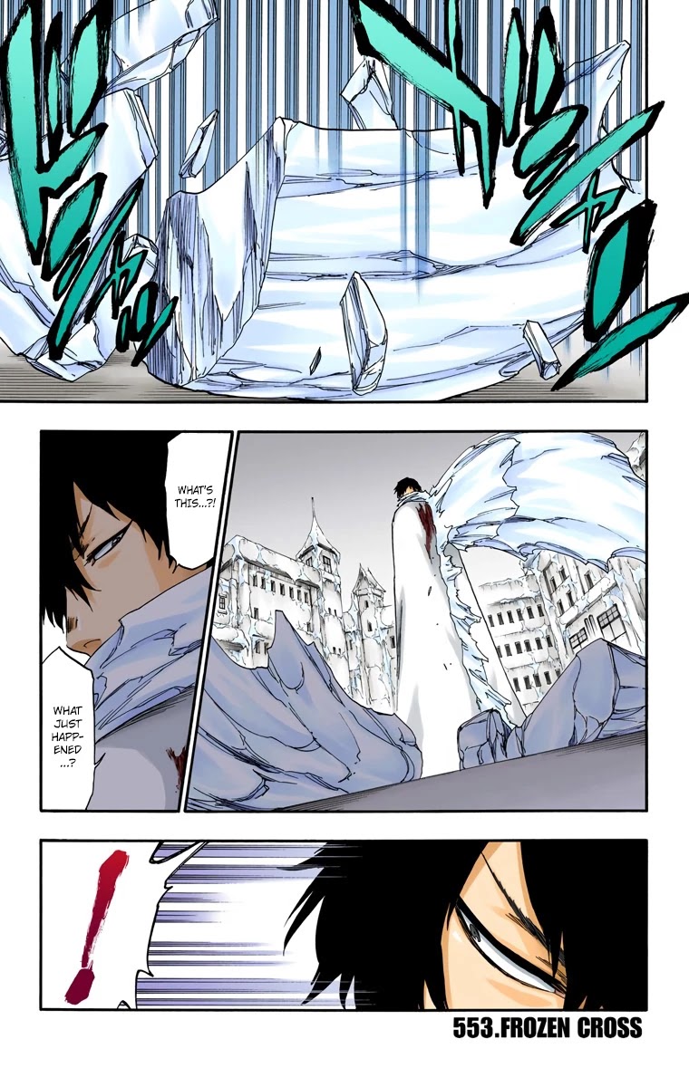 Bleach Chapter 553 page 2 - Chapter 553: Frozen Cross