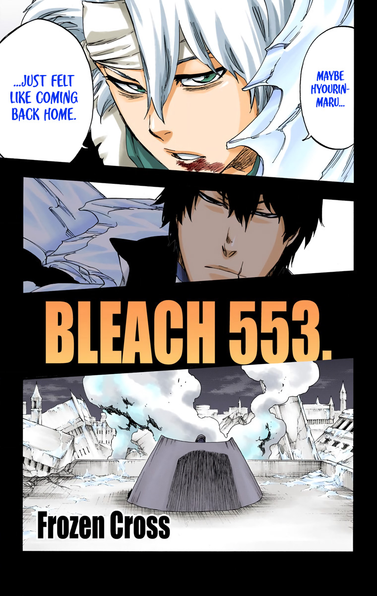 Bleach Chapter 553 page 4 - Chapter 553: Frozen Cross