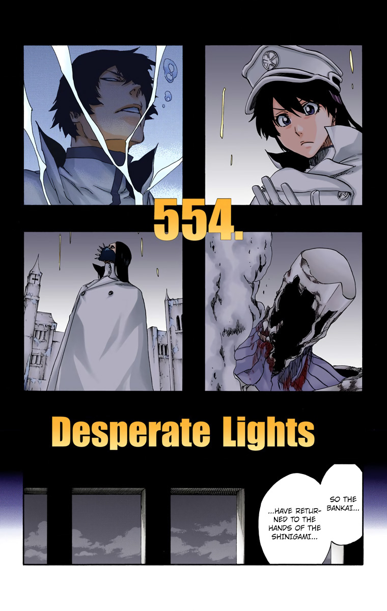 Bleach Chapter 554 page 5 - Chapter 554: Desperate Lights