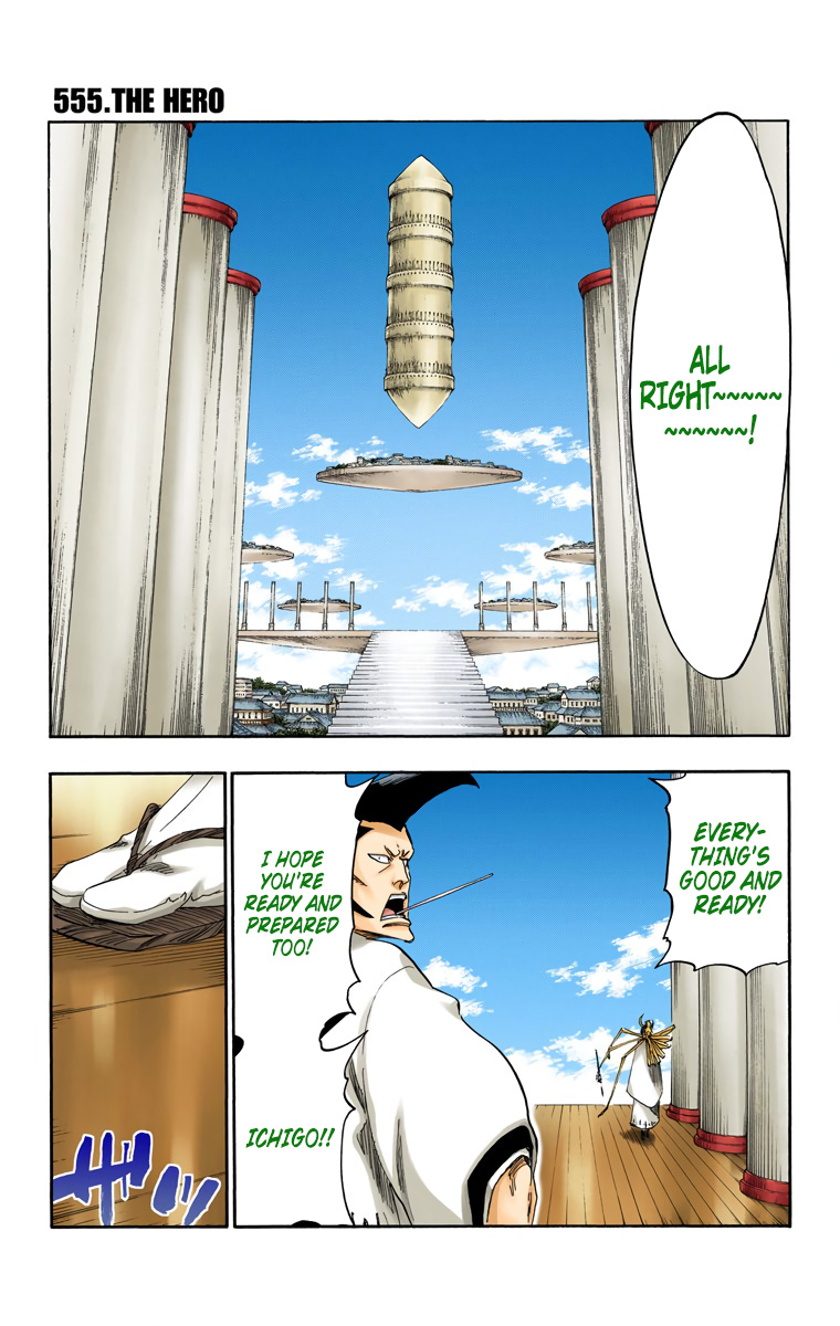 Bleach Chapter 555 page 2 - Chapter 555: The Hero
