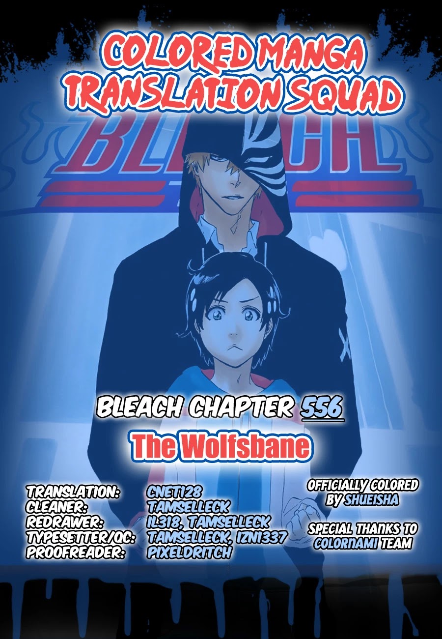 Bleach Chapter 556 page 1 - Chapter 556: The Wolfsbane