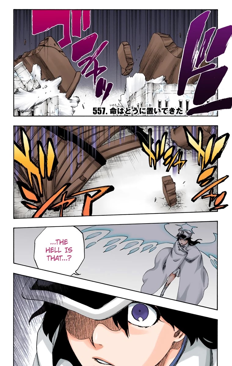 Bleach Chapter 557 page 2 - Chapter 557: I Left My Life Behind